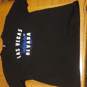 Black 3XL Vegas Graphic T-Shirt